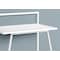 Monarch Specialties Computer Desk, Home Office, Laptop, 30"L, Work, Metal, Laminate, White, Contemporary, Modern I 7110 - alternate 3